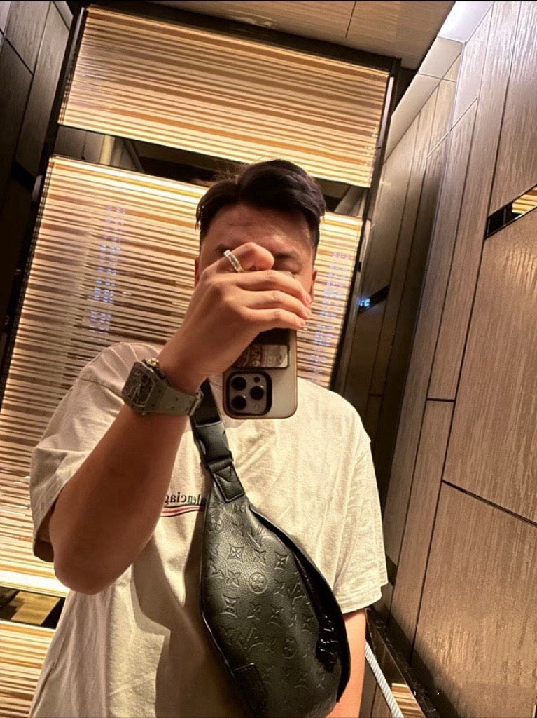 Louis Vuitton Black Sling Bag