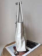 Miu Miu Leather White Tote