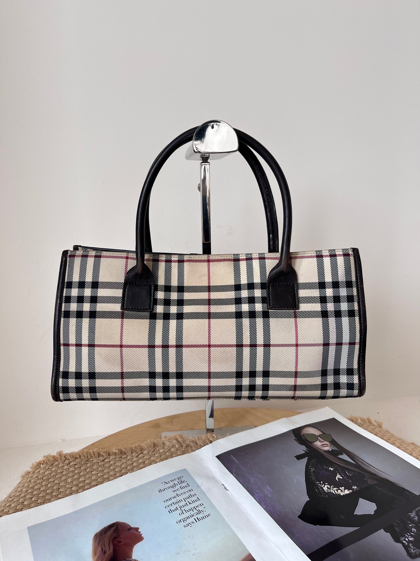 Burberry Leather Satchel