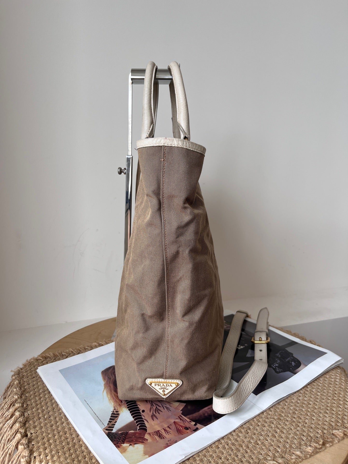 Prada Canvas Tote