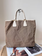 Prada Canvas Tote
