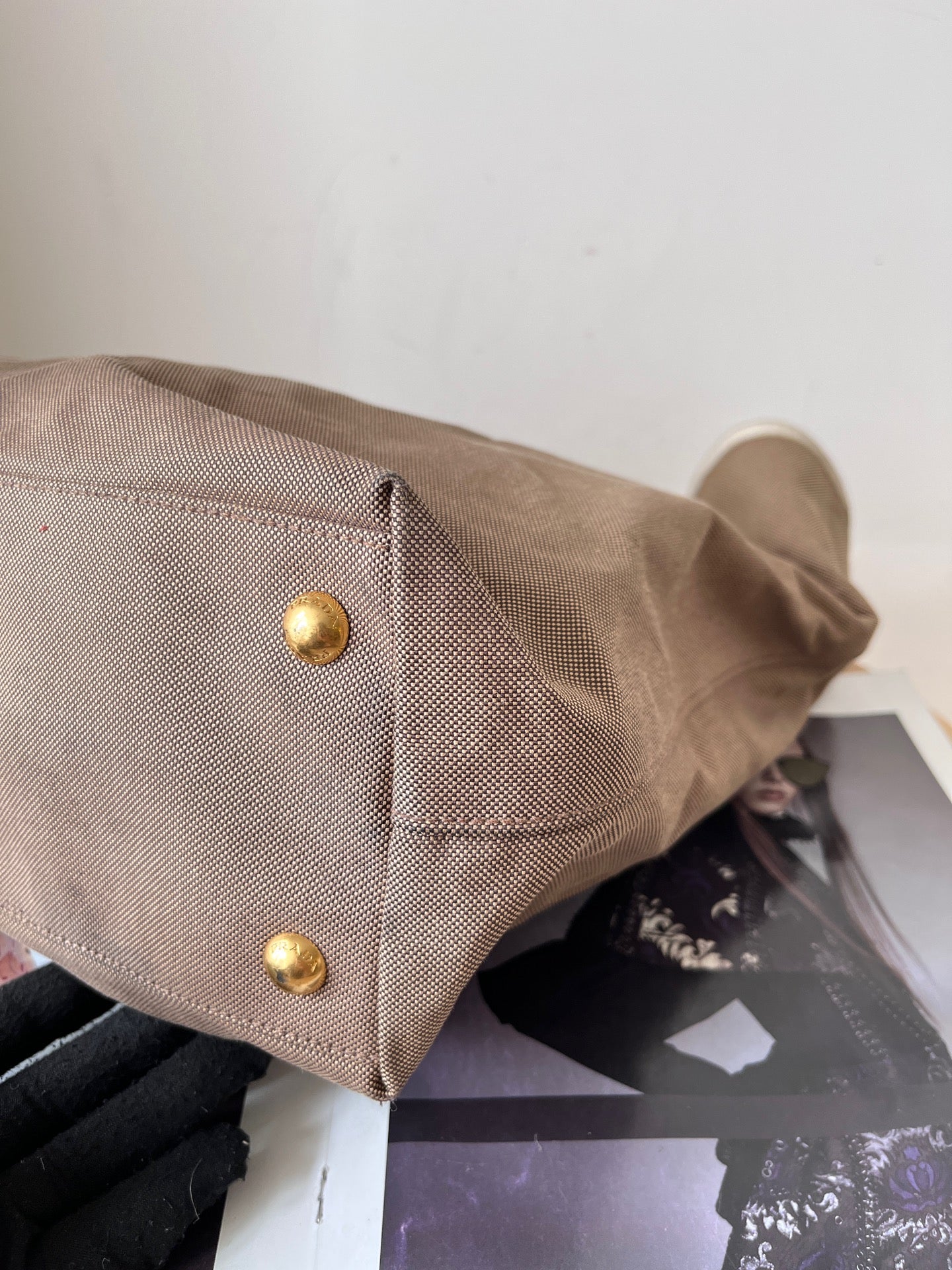Prada Canvas Tote