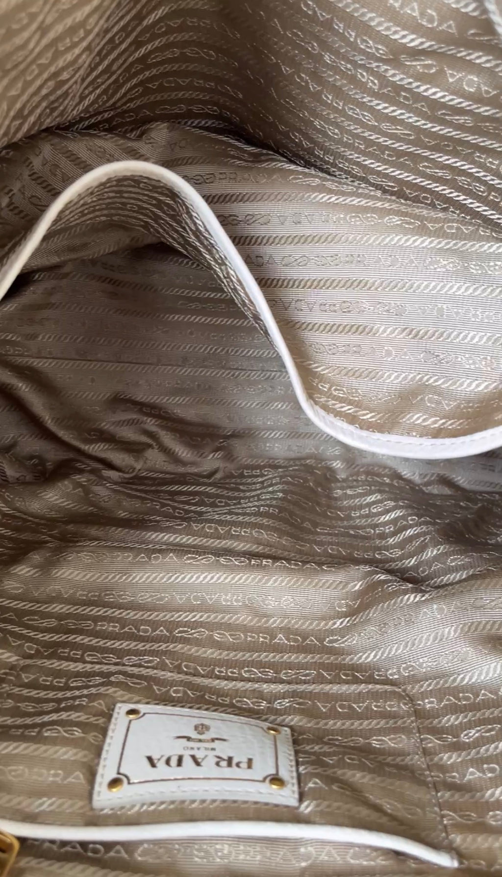 Prada Canvas Tote