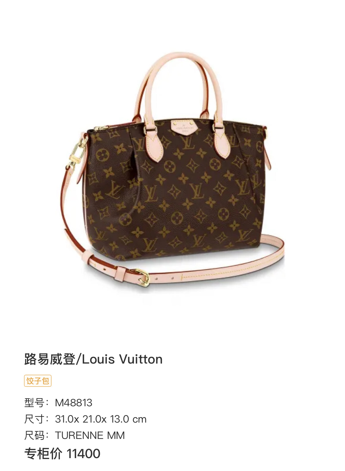 Louis Vuitton Crossbody 31.0x 21.0x 13.0 cm M48813