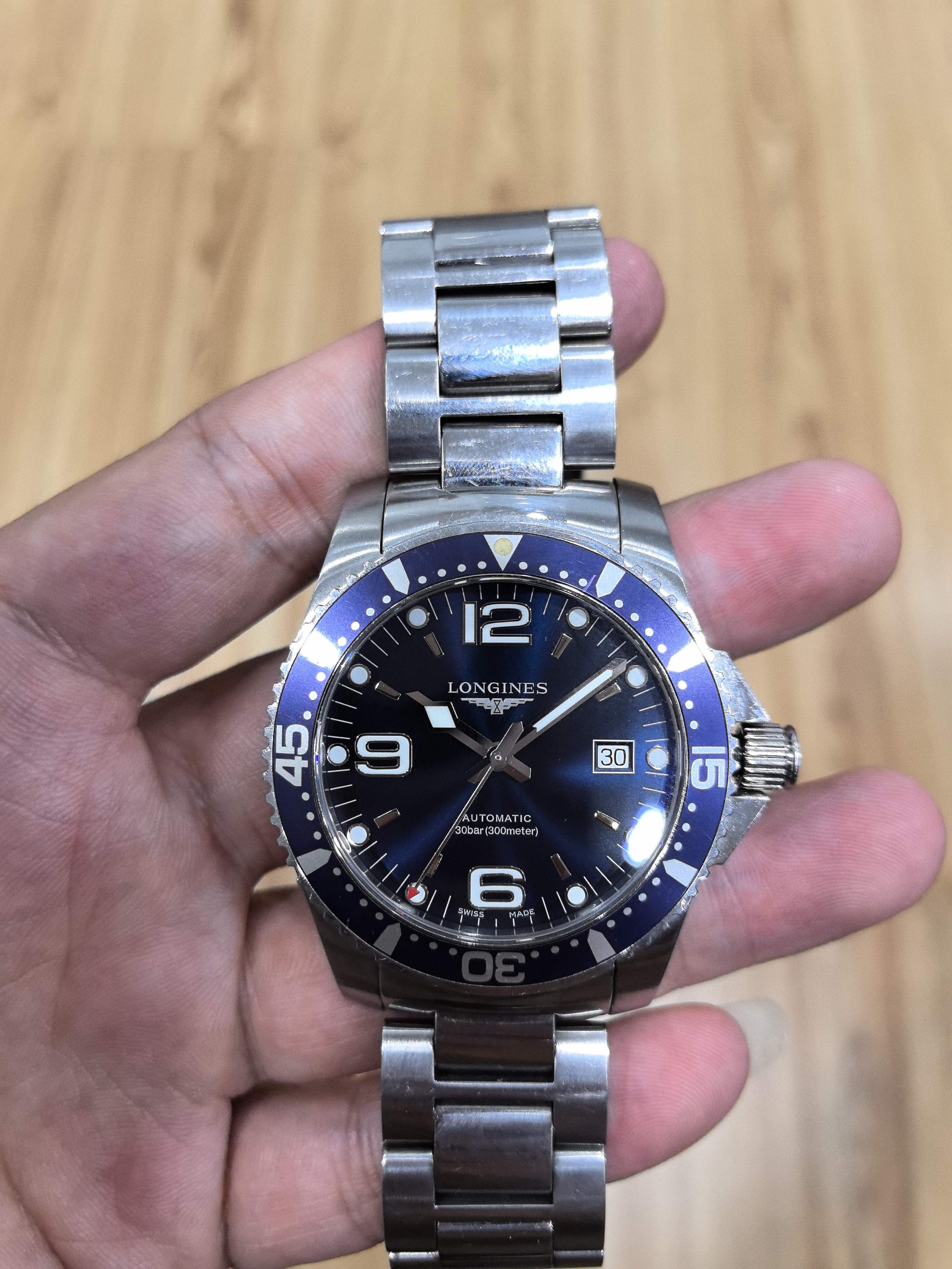 Longines Conquest Diving Series Mechanical watch 41.00mm L3.742.4.96.6