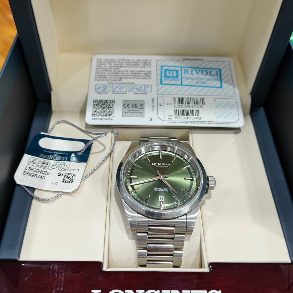 Longines Conquest Series Mechanical watch 41.00mm L3.830.4.02.6