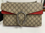 Gucci Canvas Red Shoulder Bag