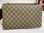 Gucci Canvas Red Shoulder Bag