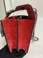 Gucci Canvas Red Shoulder Bag