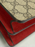 Gucci Canvas Red Shoulder Bag