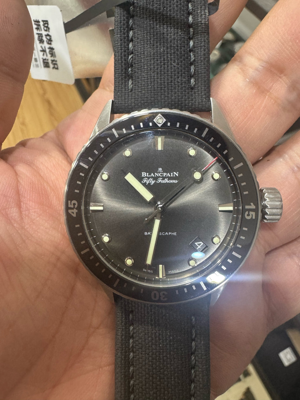 Blancpain Fifty Fathoms 43 mm 5000 1110 B52A