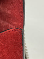 Gucci Canvas Red Shoulder Bag