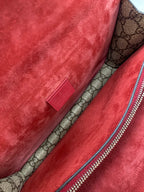 Gucci Canvas Red Shoulder Bag