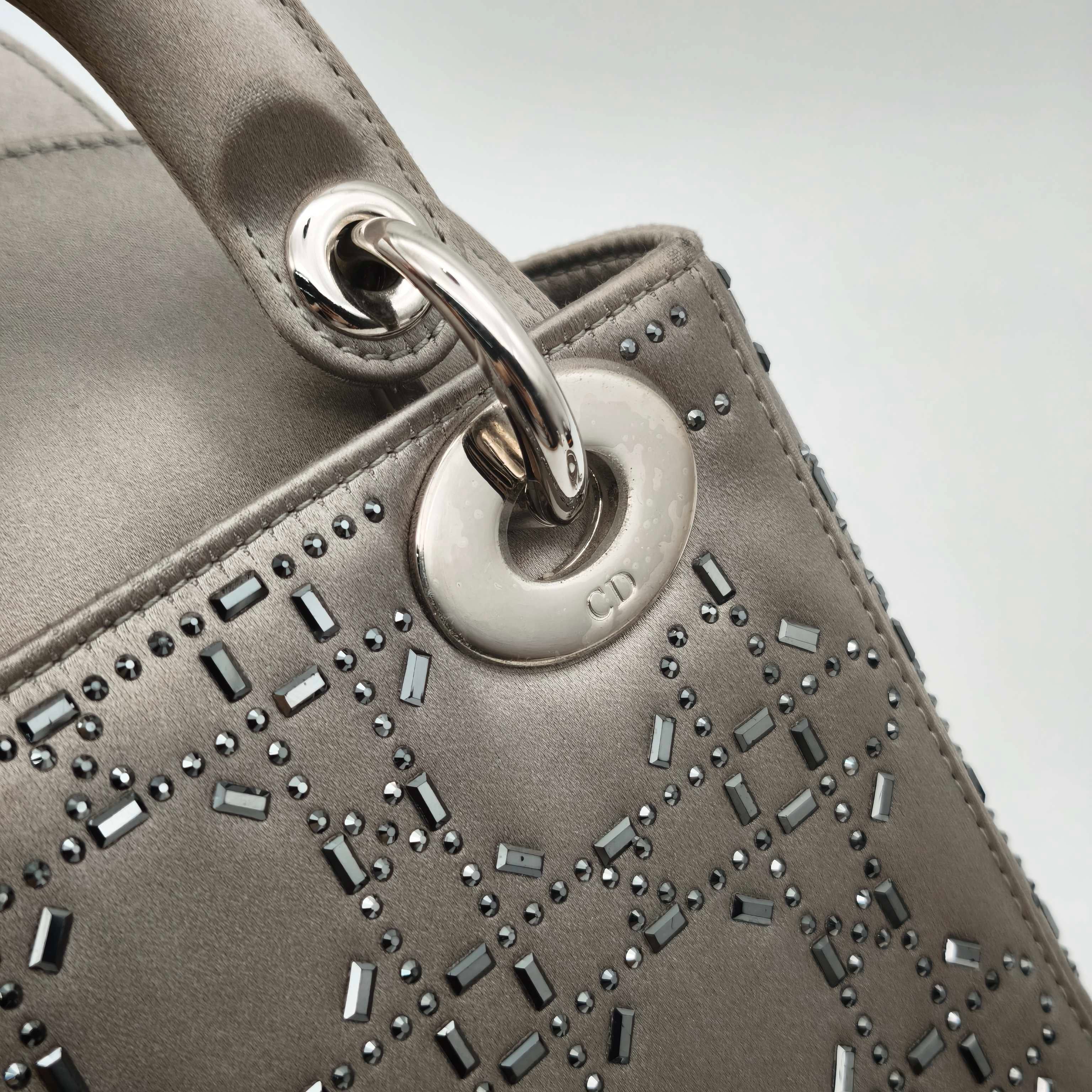 Dior Gray Satchel