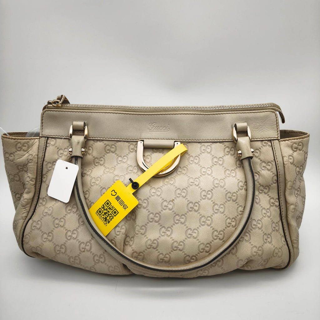 Gucci White Satchel