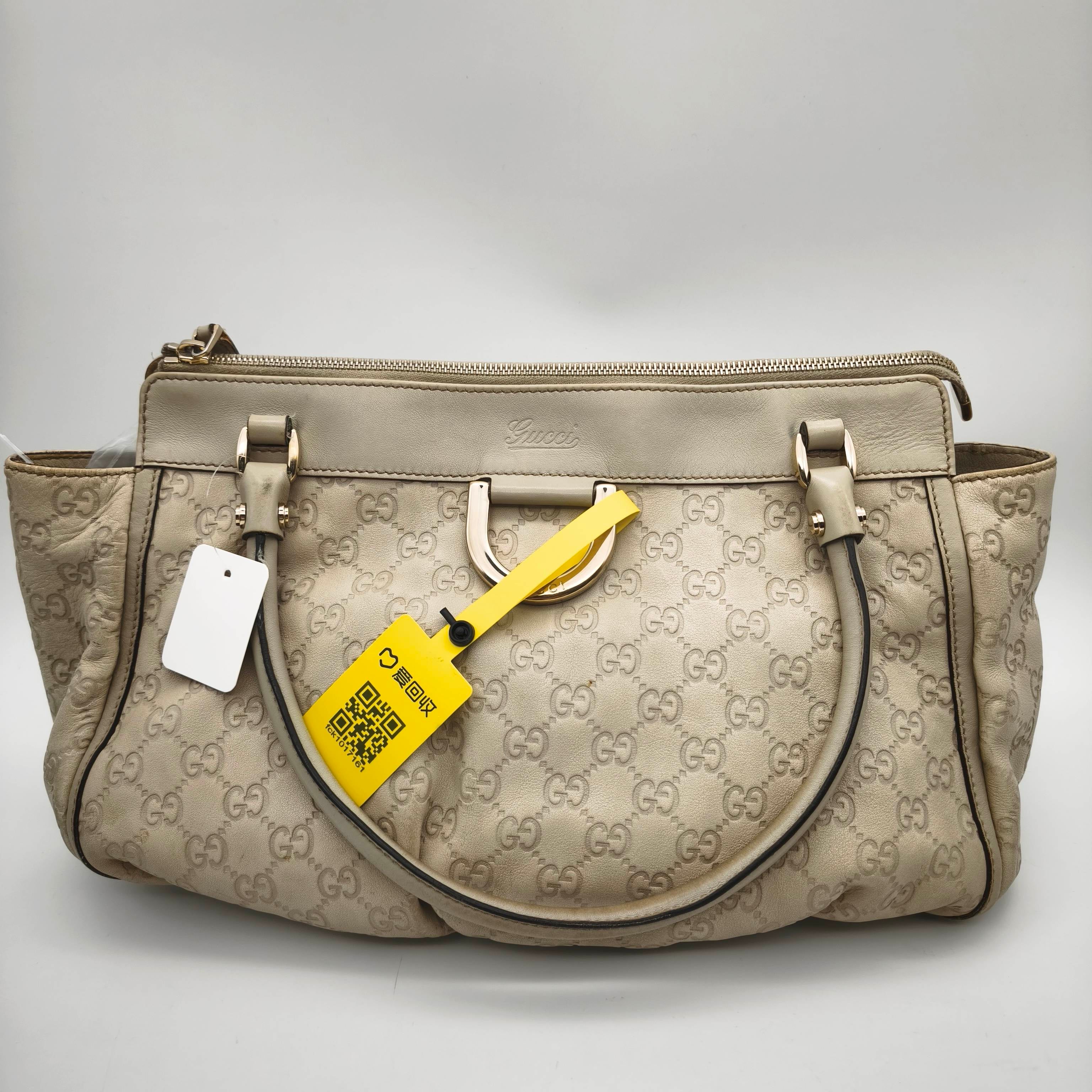 Gucci White Satchel