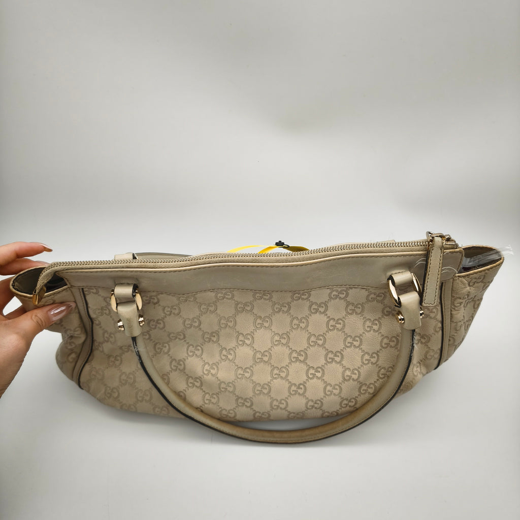 Gucci White Satchel