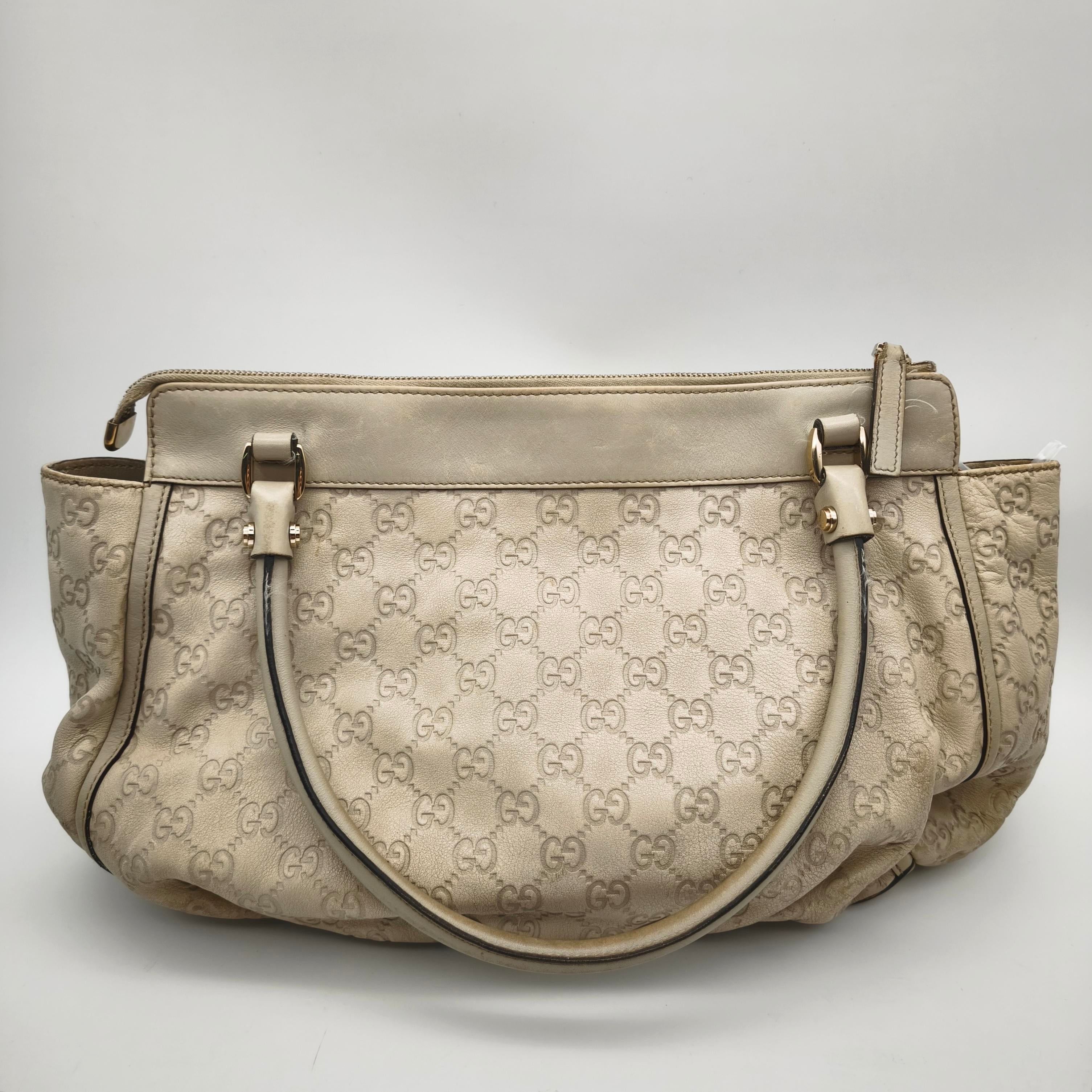 Gucci White Satchel