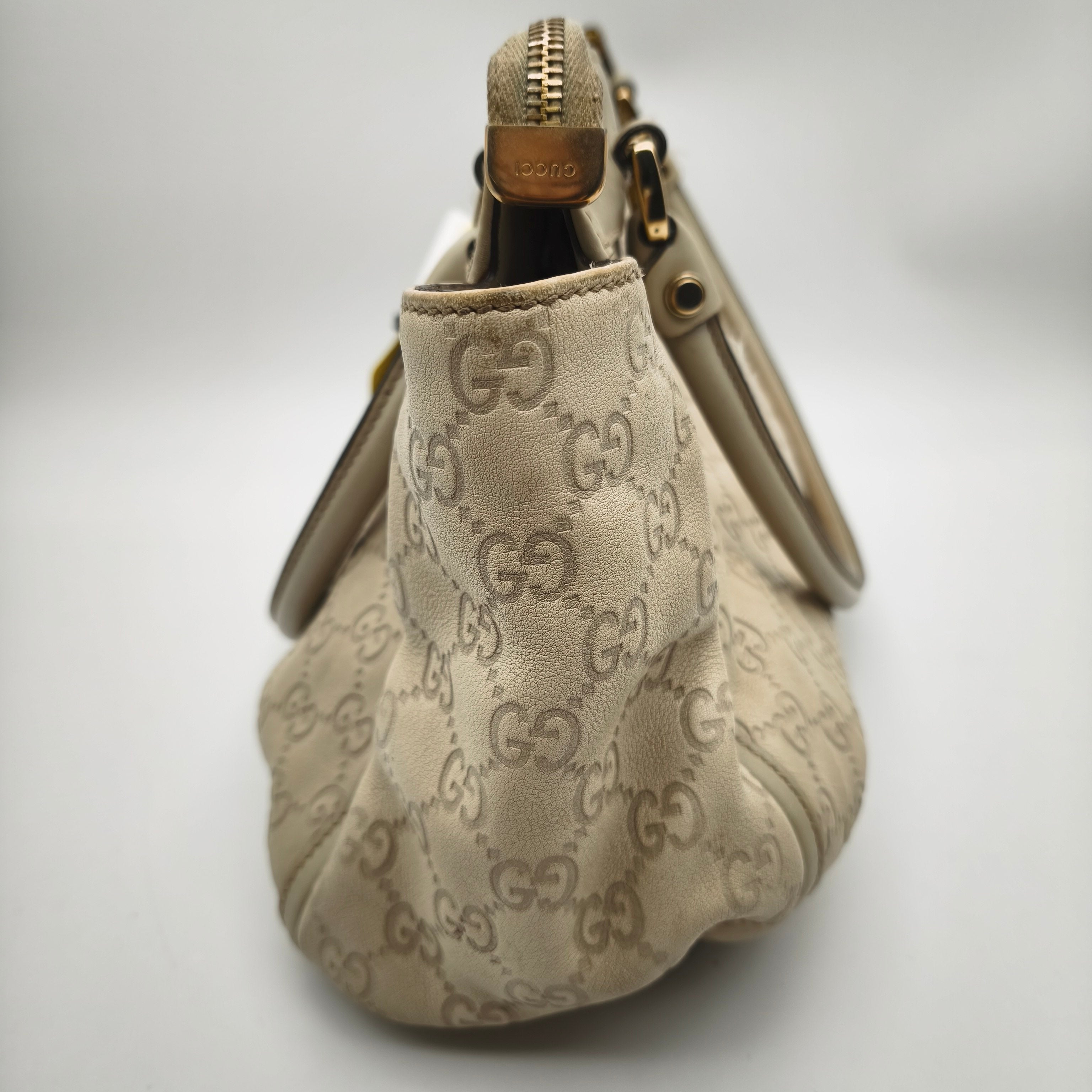 Gucci White Satchel