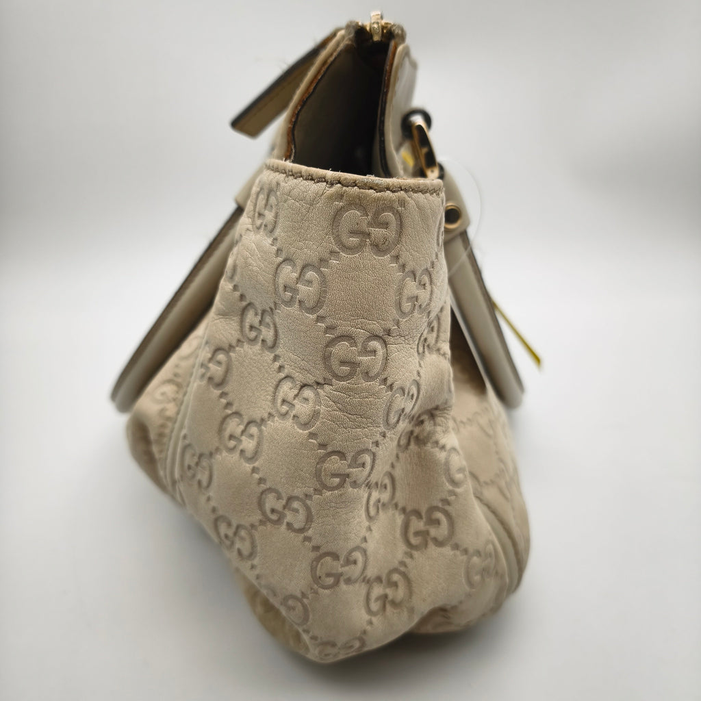 Gucci White Satchel