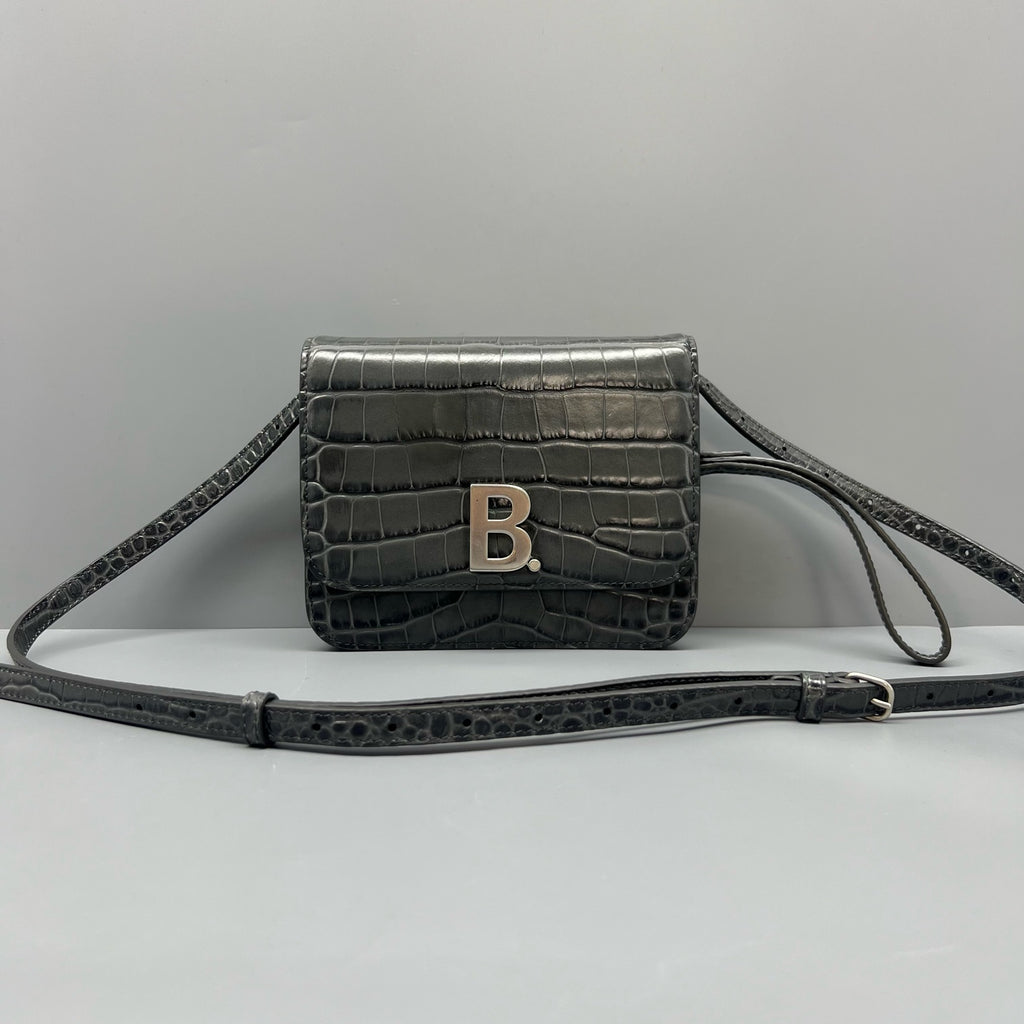 Balenciaga Gray Crossbody
