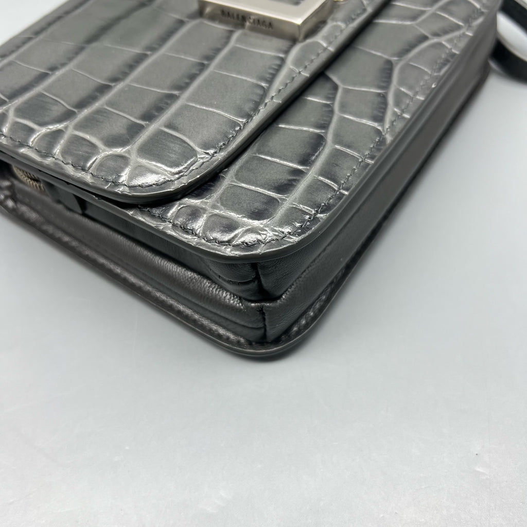 Balenciaga Gray Crossbody