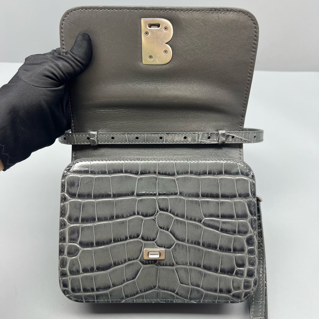 Balenciaga Gray Crossbody