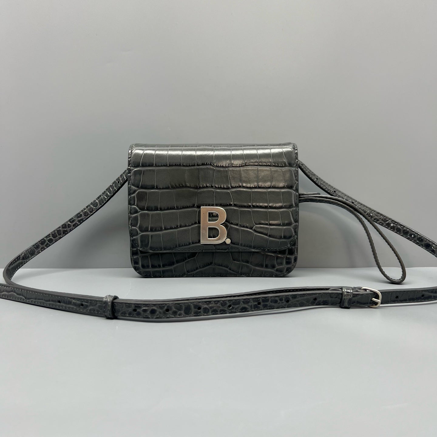 Balenciaga Gray Crossbody