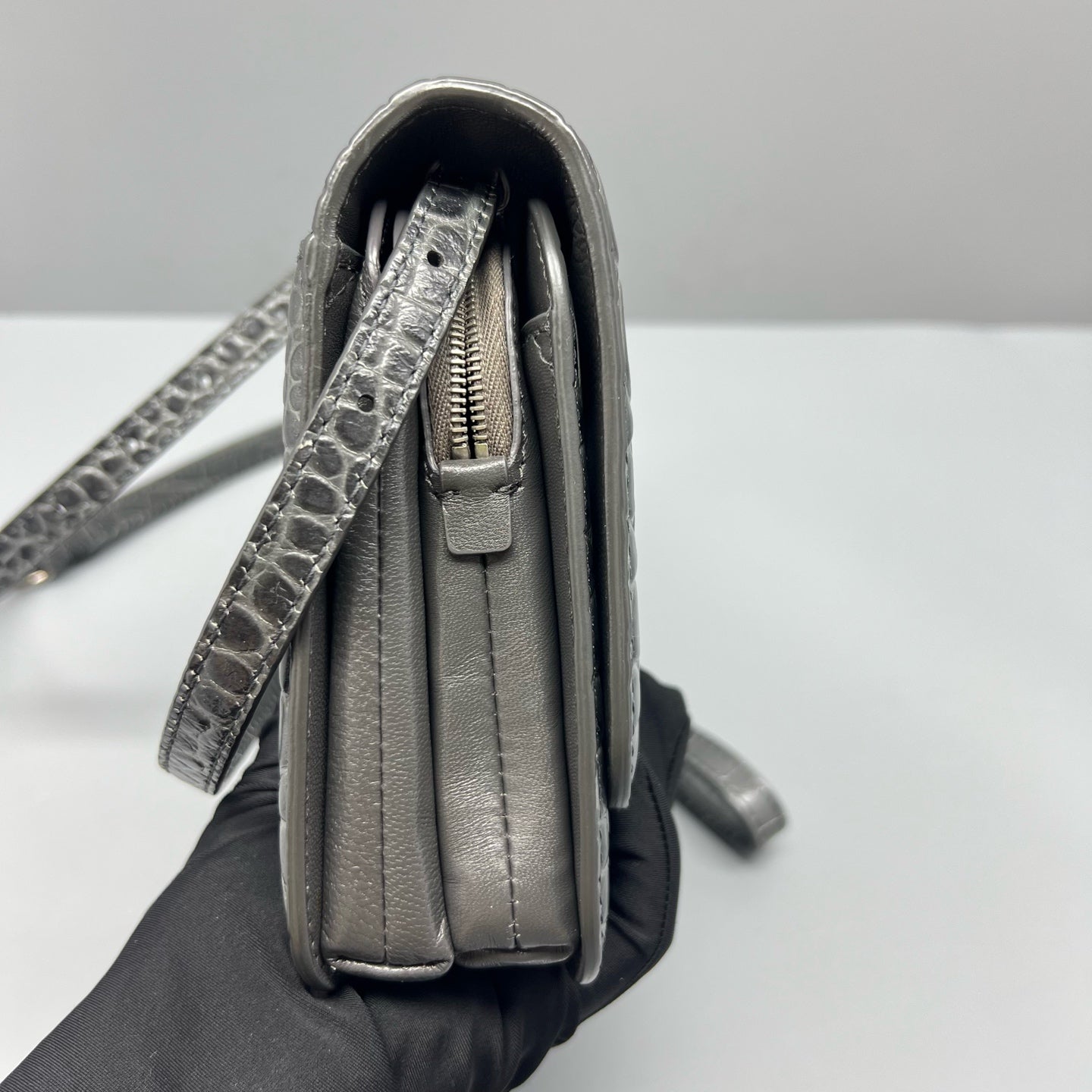 Balenciaga Gray Crossbody