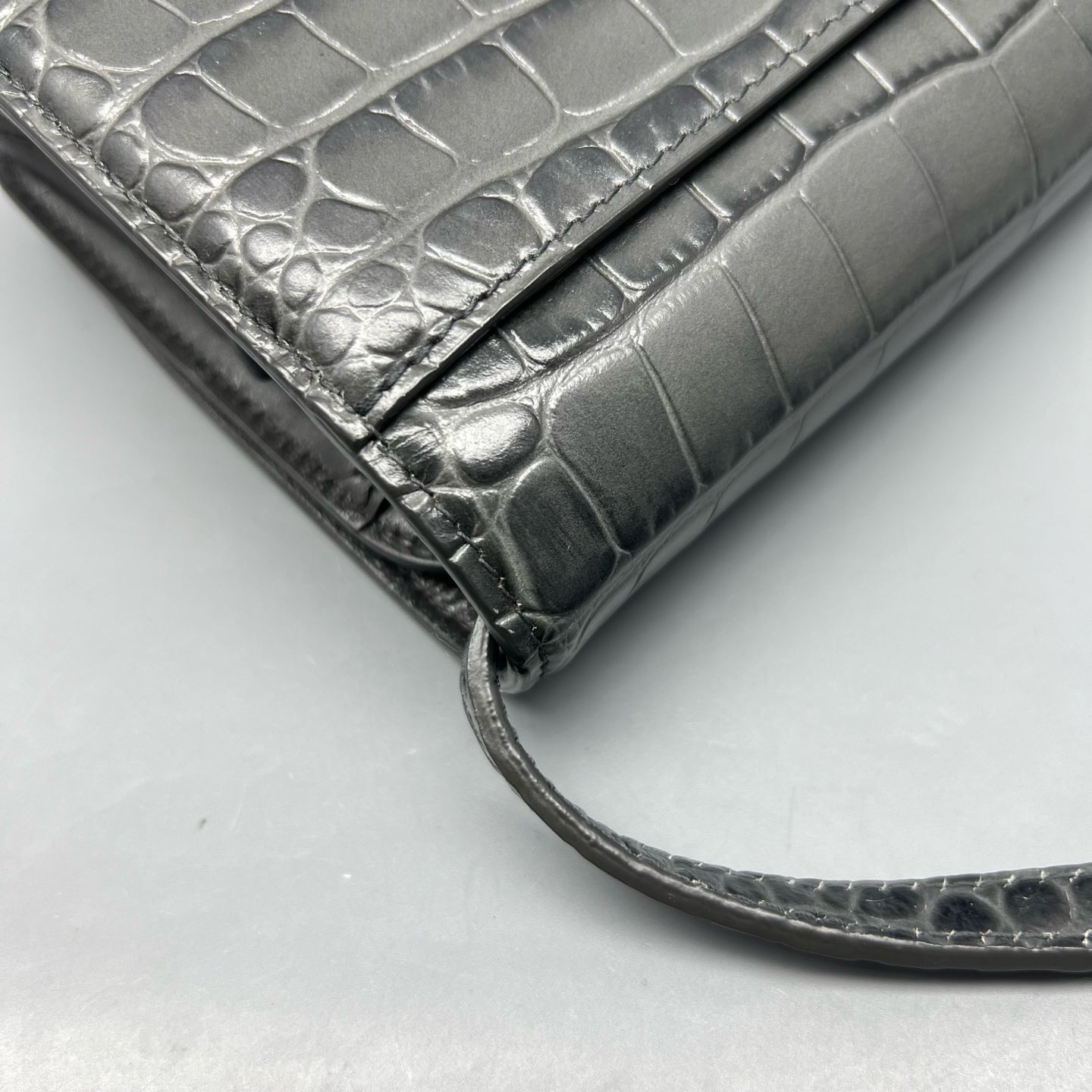 Balenciaga Gray Crossbody