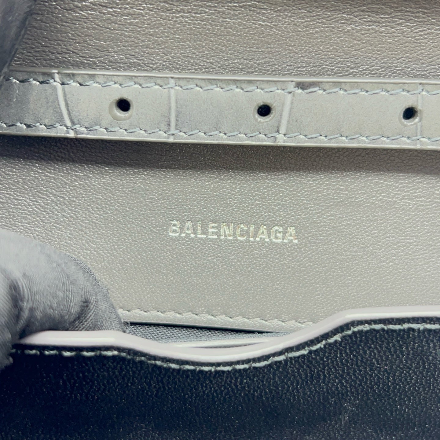 Balenciaga Gray Crossbody