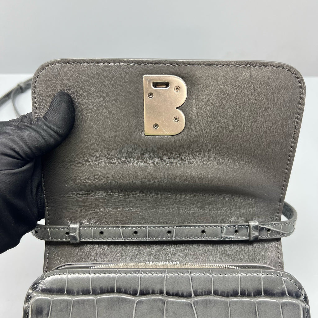 Balenciaga Gray Crossbody