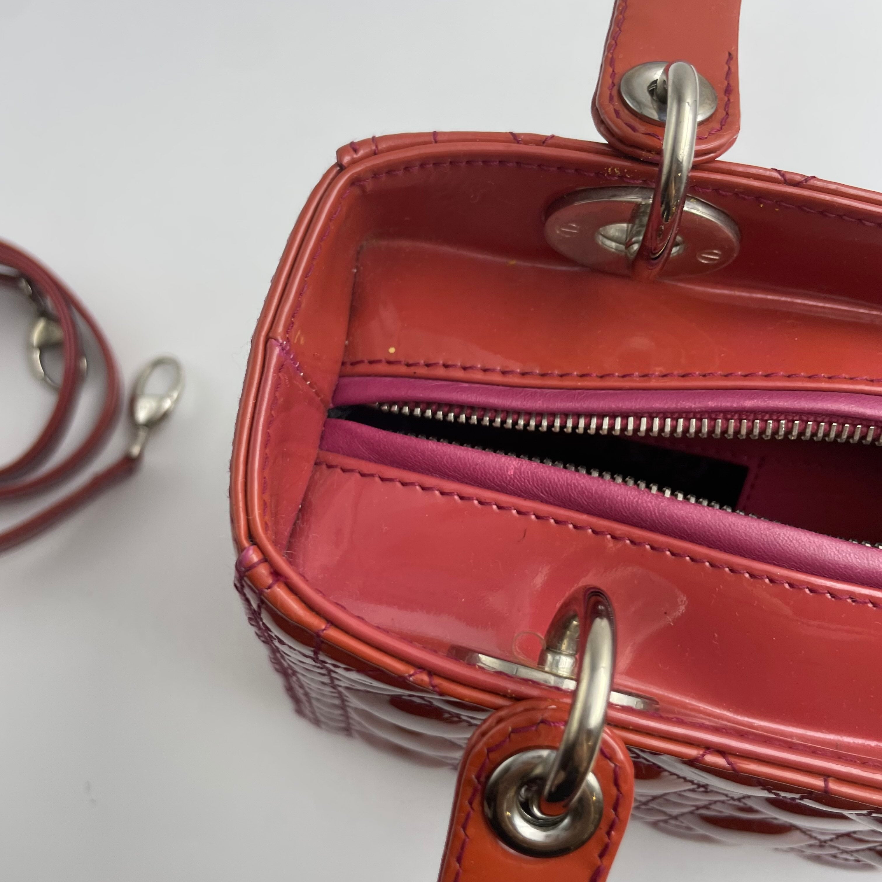 Dior Red Shoulder Bag