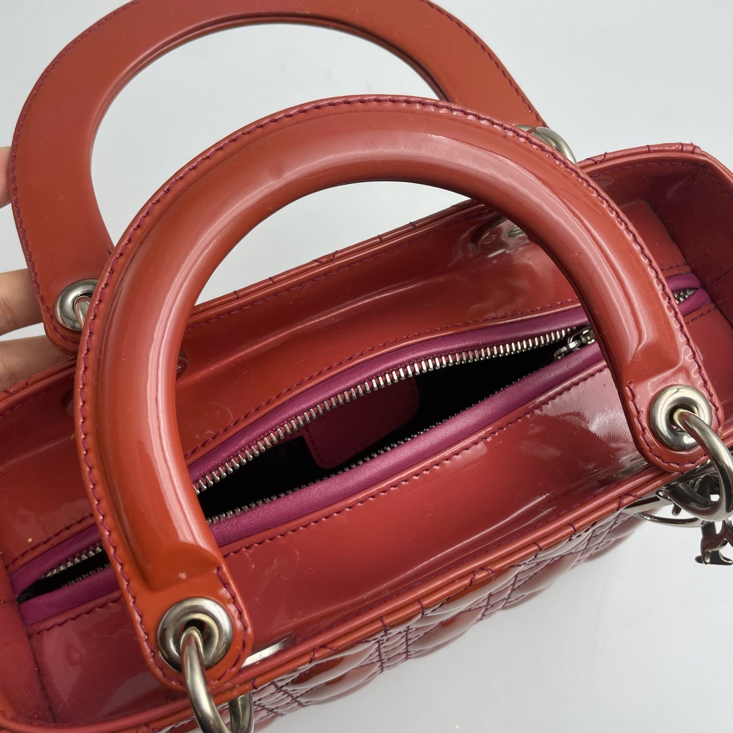 Dior Red Shoulder Bag
