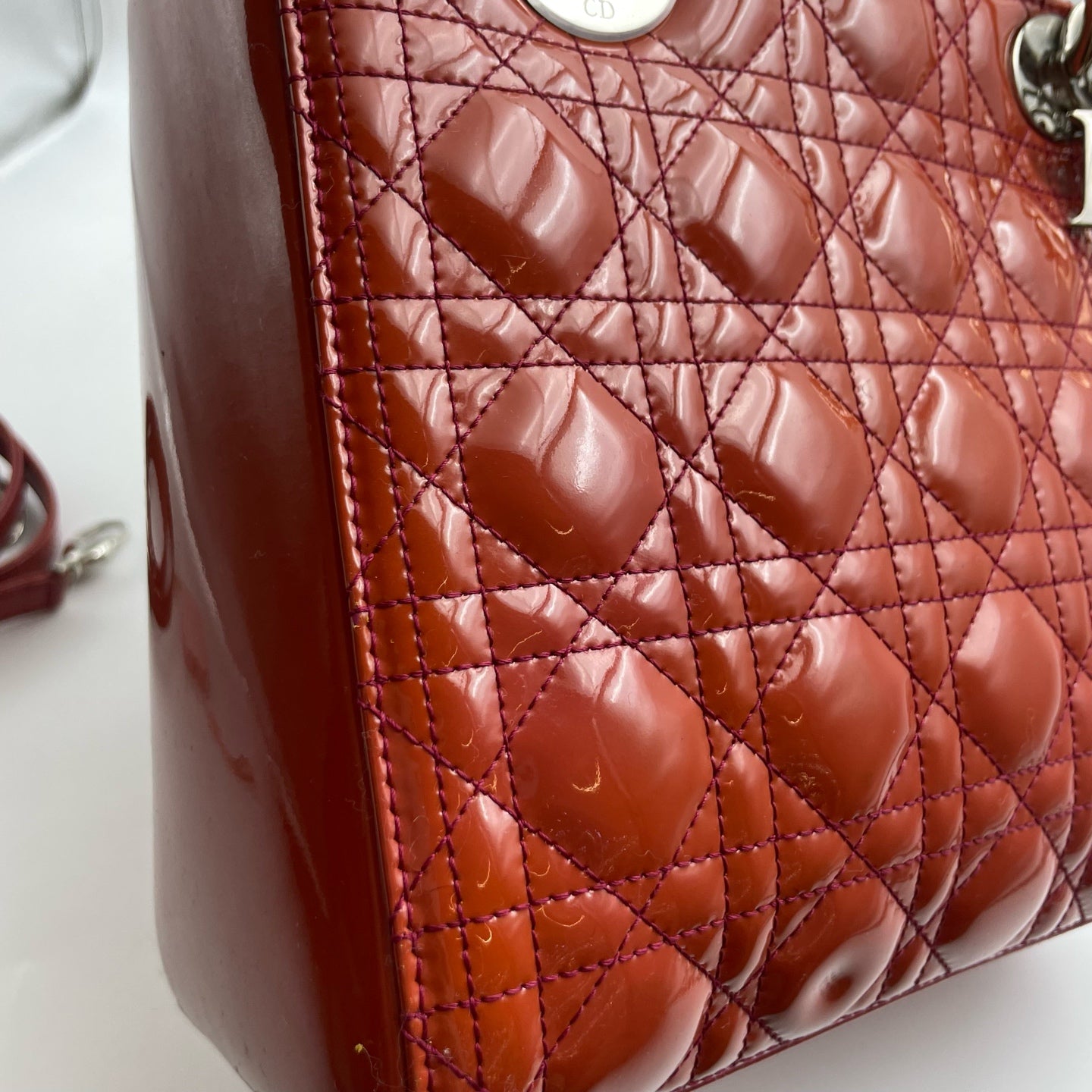 Dior Red Shoulder Bag