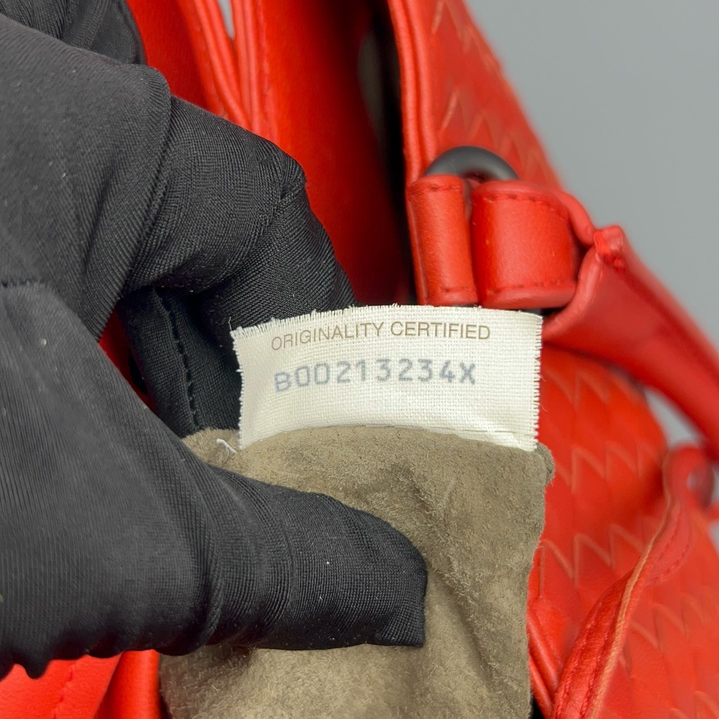 Bottega Veneta Red Satchel