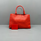 Bottega Veneta Red Satchel