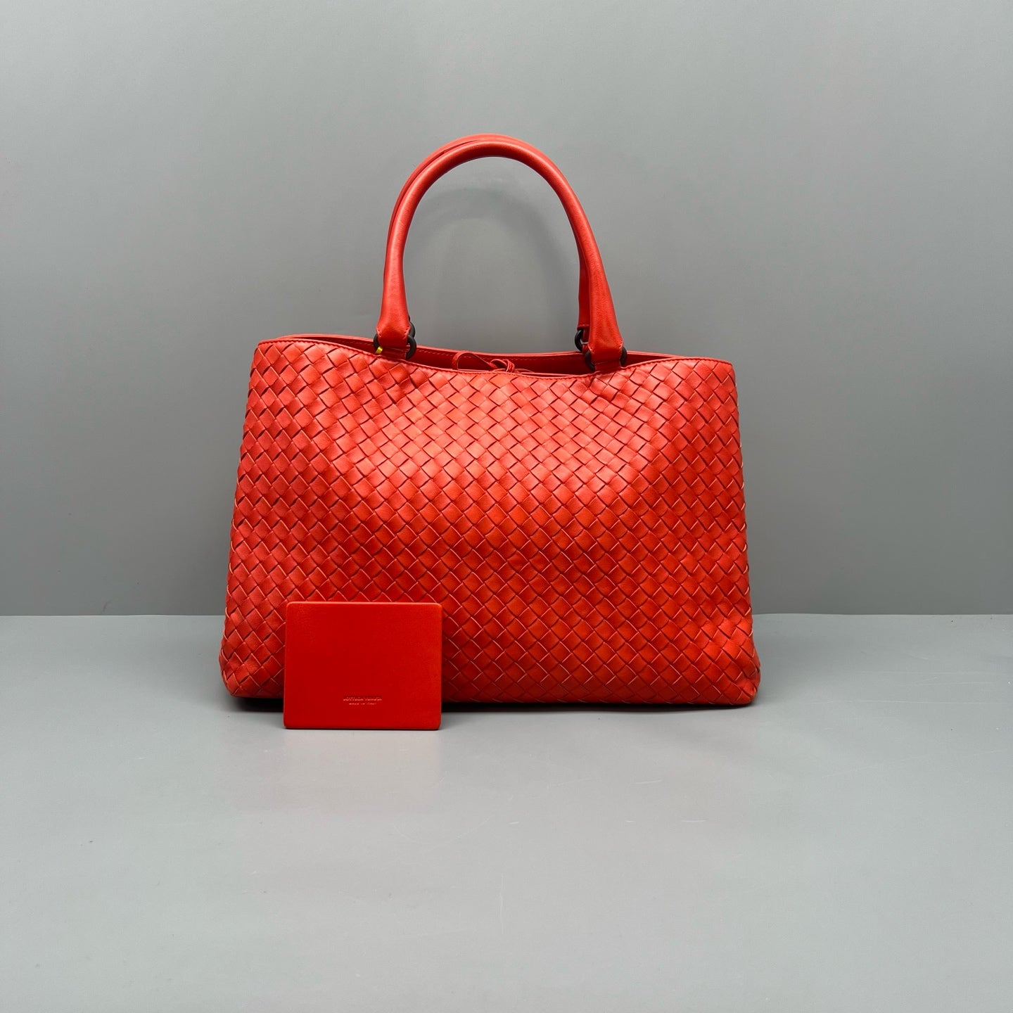 Bottega Veneta Red Satchel