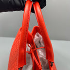 Bottega Veneta Red Satchel