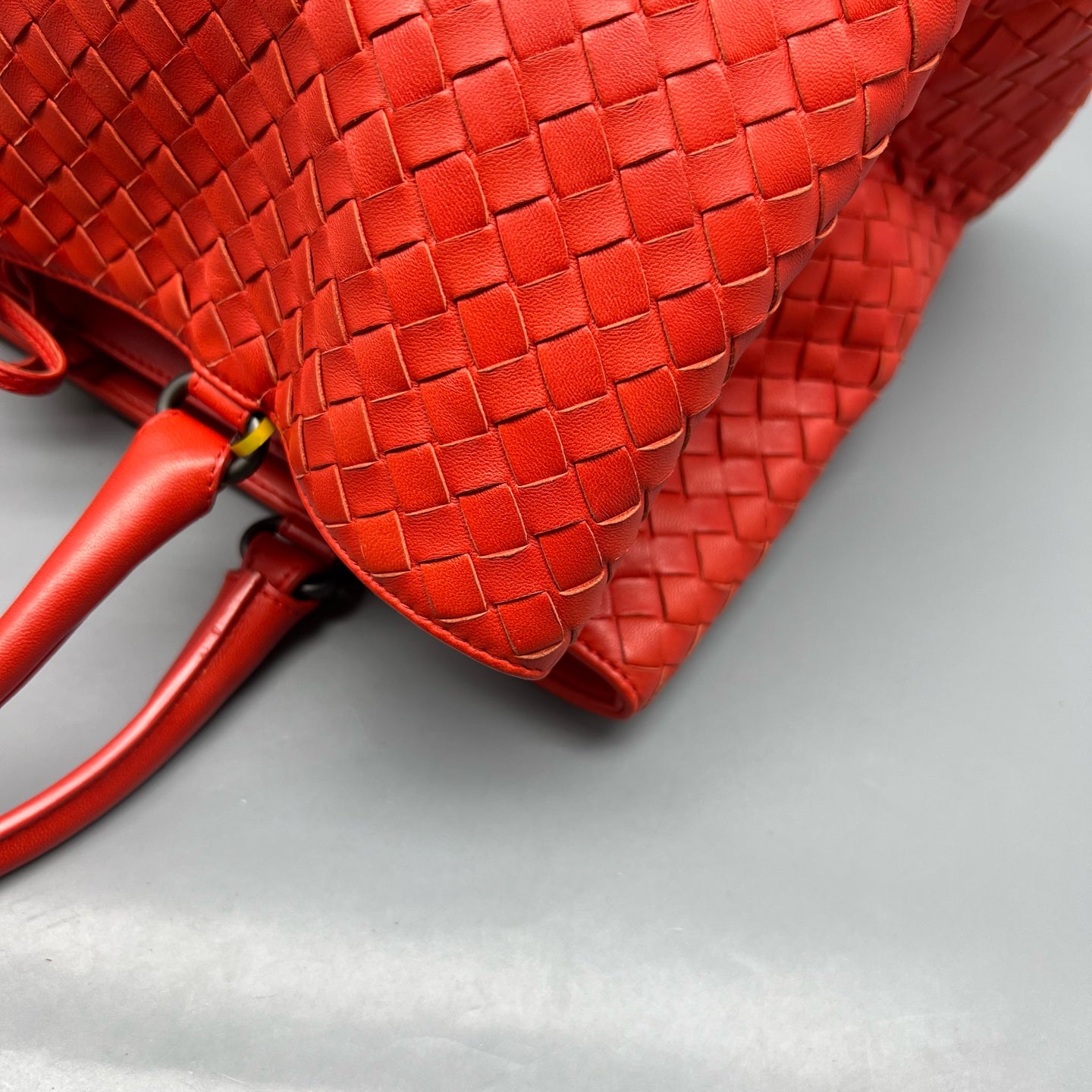 Bottega Veneta Red Satchel