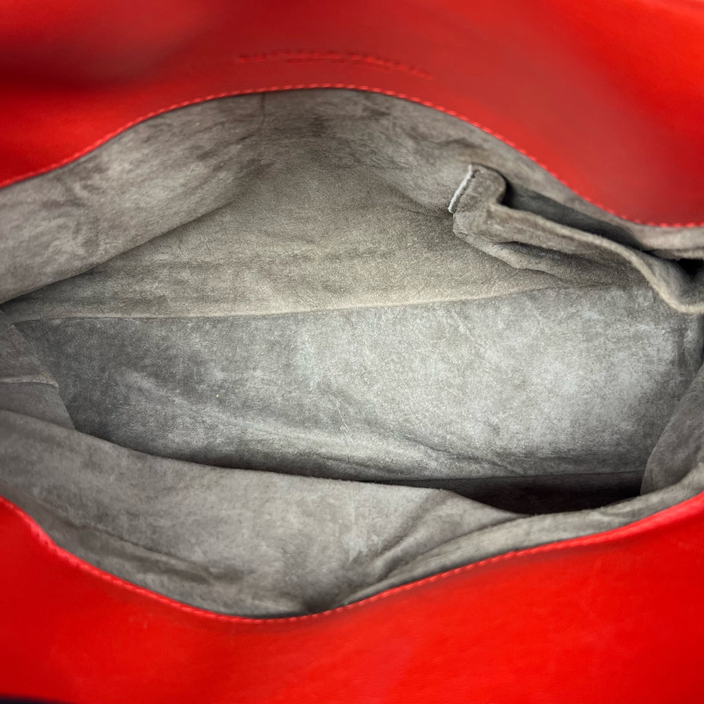 Bottega Veneta Red Satchel