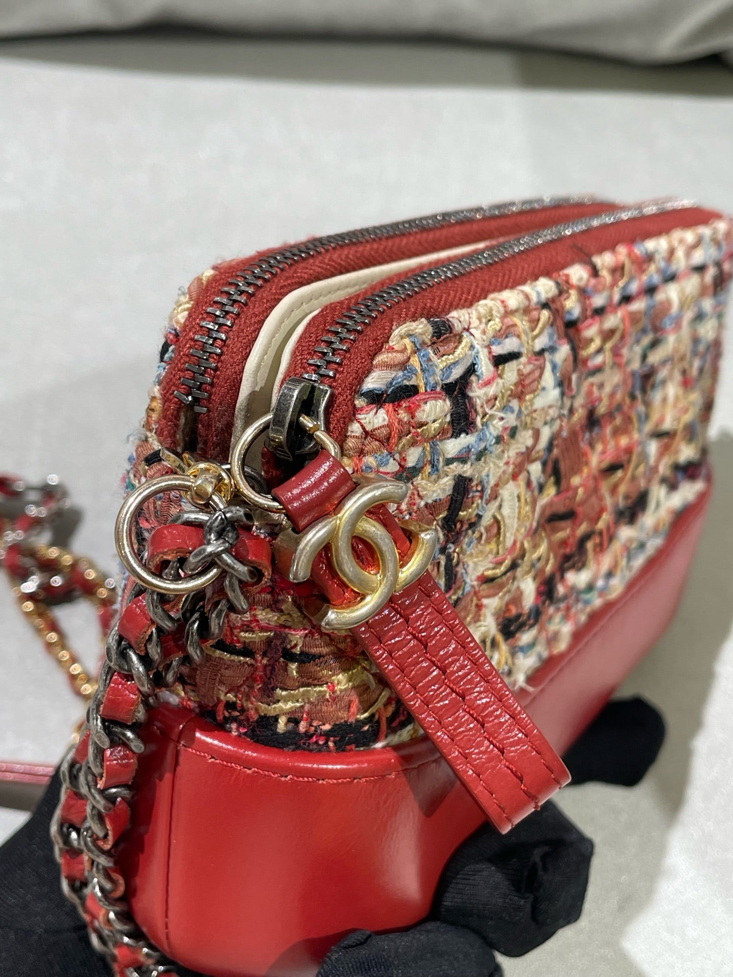 Chanel Red Crossbody