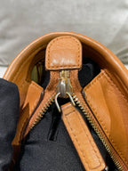 MCM Aren Visetos Zippered Shopping Bag Crossbody MWPAATN04CO001