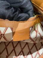 MCM Aren Visetos Zippered Shopping Bag Crossbody MWPAATN04CO001