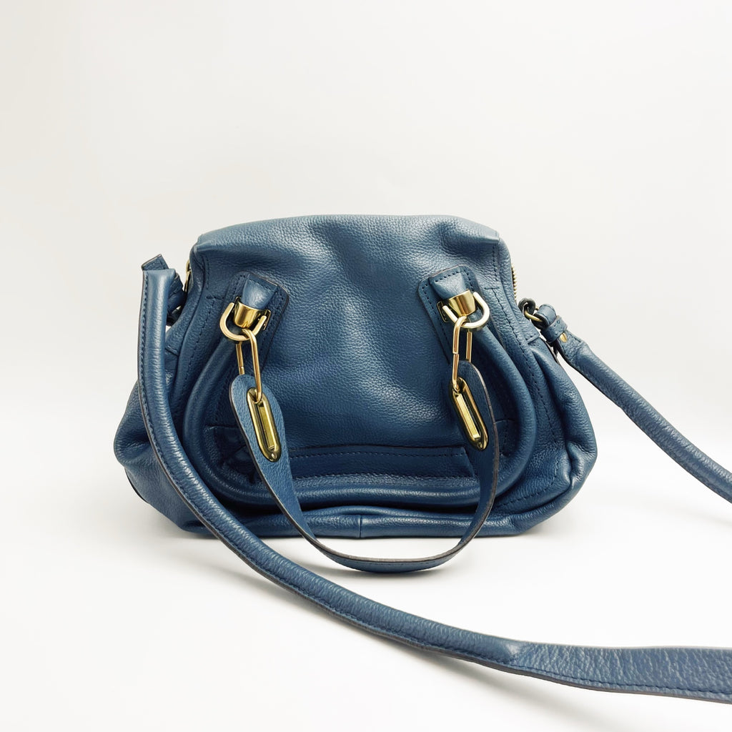 Chloe Blue Shoulder Bag