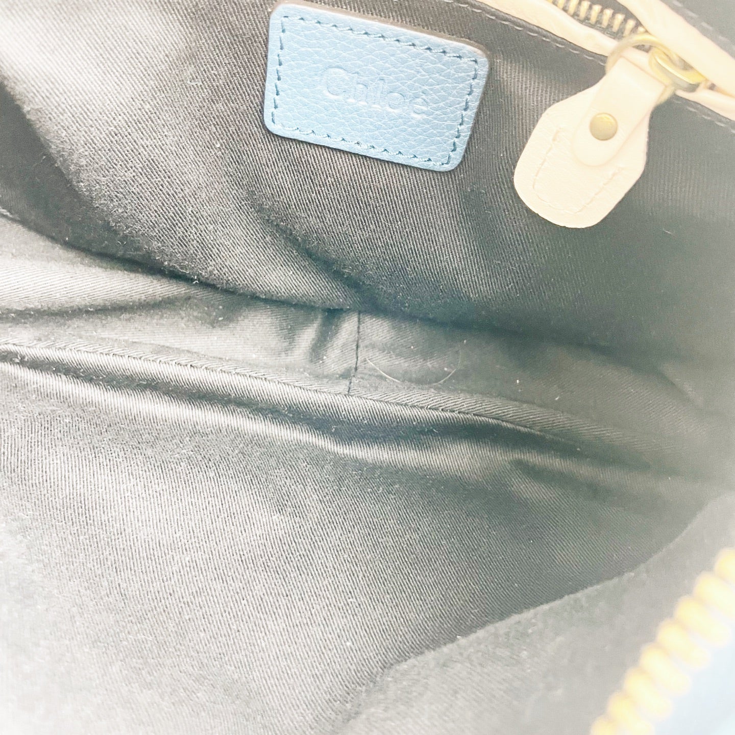Chloe Blue Shoulder Bag