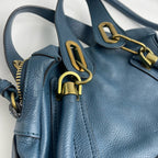 Chloe Blue Shoulder Bag
