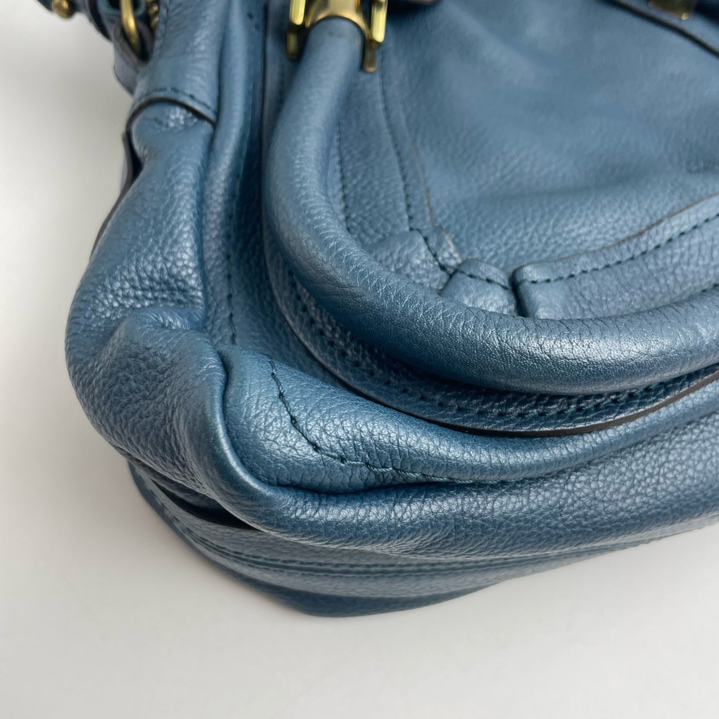 Chloe Blue Shoulder Bag