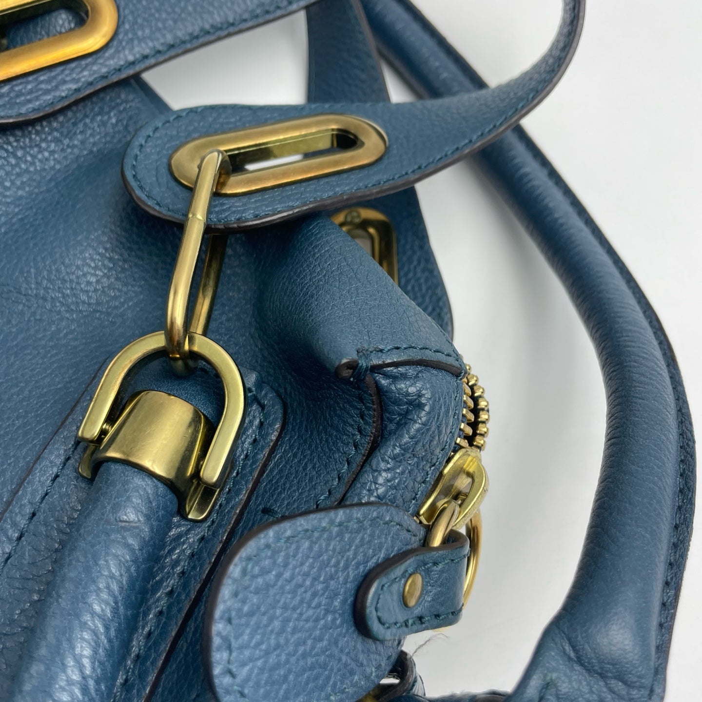 Chloe Blue Shoulder Bag