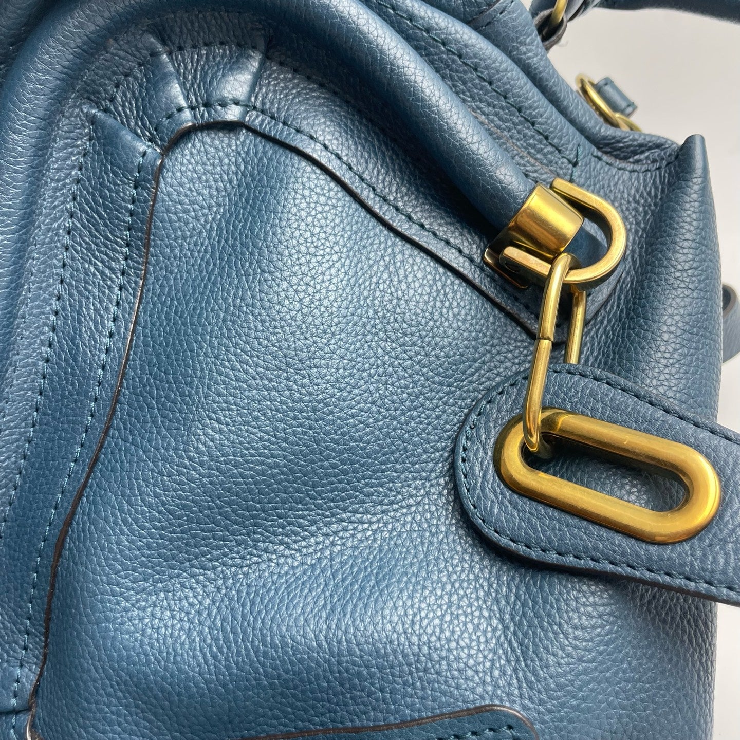 Chloe Blue Shoulder Bag